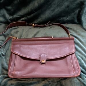 Coach Leather Shoulder Bag